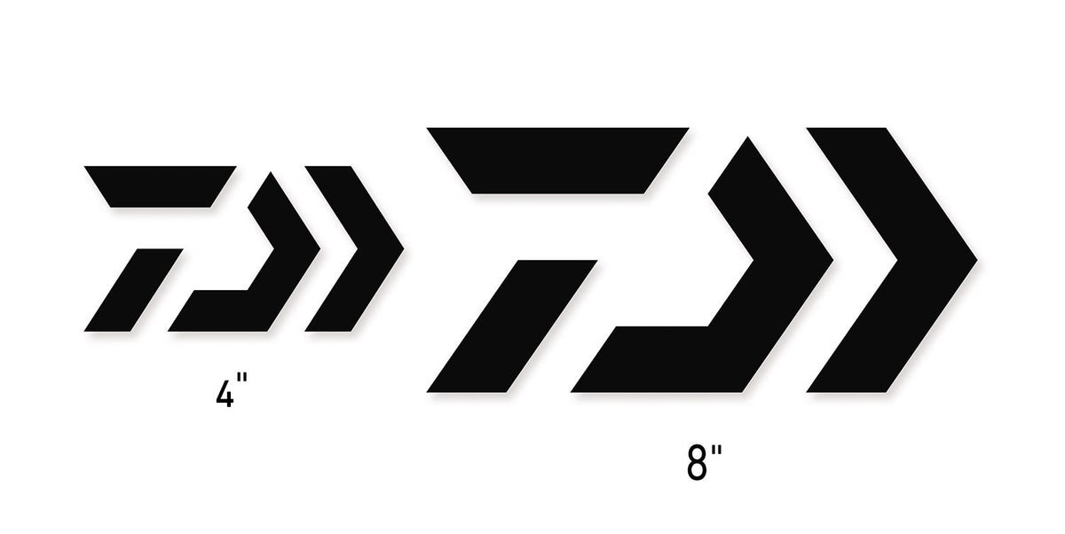 DAIWA D-VEC STICKERS