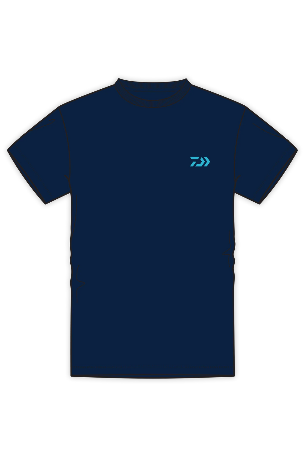 D-Vec Camo Ocean Logo T-Shirt