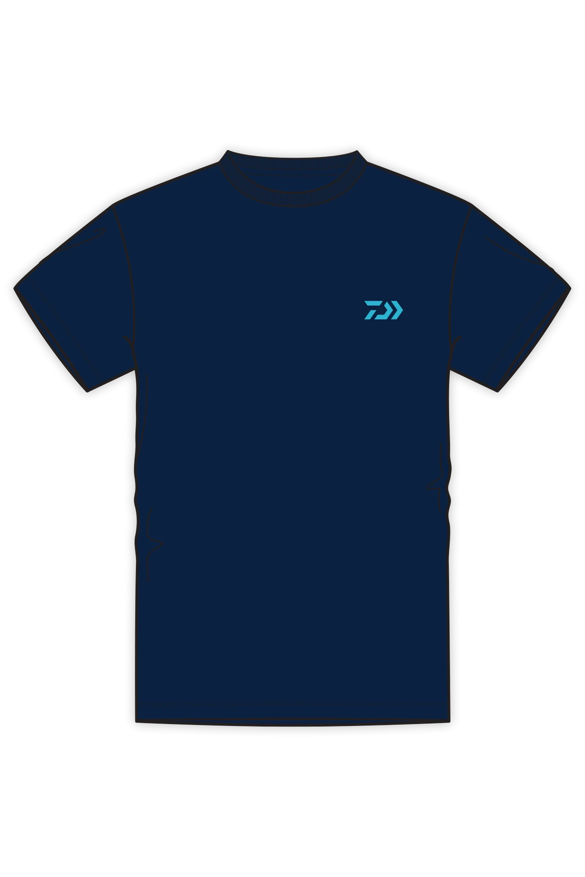 D-Vec Camo Ocean Logo T-Shirt