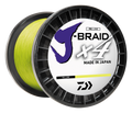 J-BRAID x4 BRAIDED LINE - FLUORESCENT YELLOW